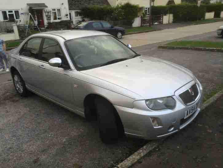 2004 ROVER 75 CONNOISSEUR SE SILVER