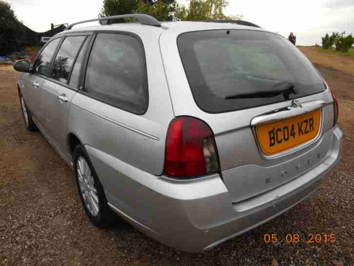 2004 ROVER 75 CONTEMPORARY CDTI (TOUR SILVER) ESTATE, 1951cc BMW ENGINE