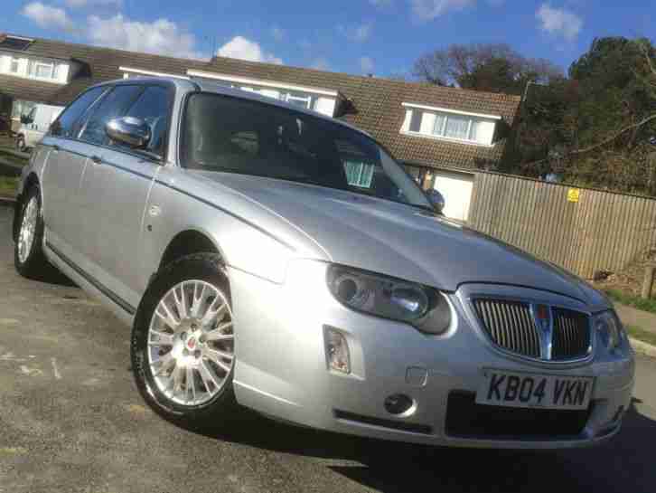 2004 ROVER 75 ESTATE CONNOISSEUR SE V6 TOURER SILVER