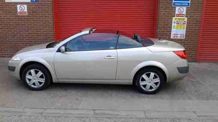 2004 Renault Megane 1.6 VVT Dynamique 2dr 2 door Convertible