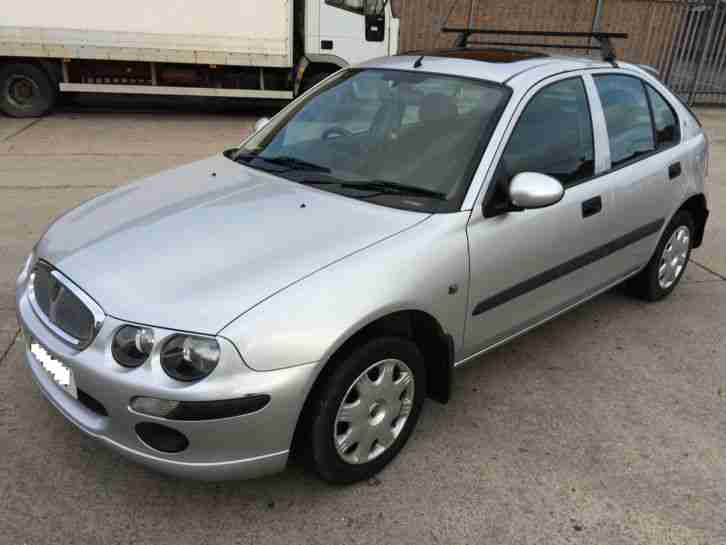 2004 Rover 25 Silver damaged repairable 1.4