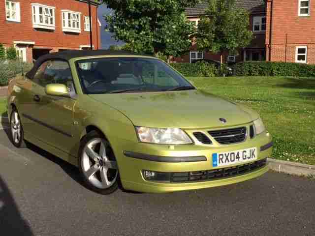2004 SAAB 9 3 2.0 T Vector 2dr Cabriolet convertible 119k miles 2 former owners