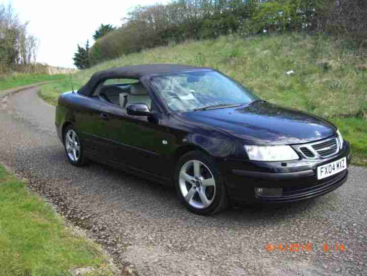 2004 SAAB 9 3 (93) CONVERTIBLE WITH ONLY 75,000 MILES IN VERY GOOD CONDITION