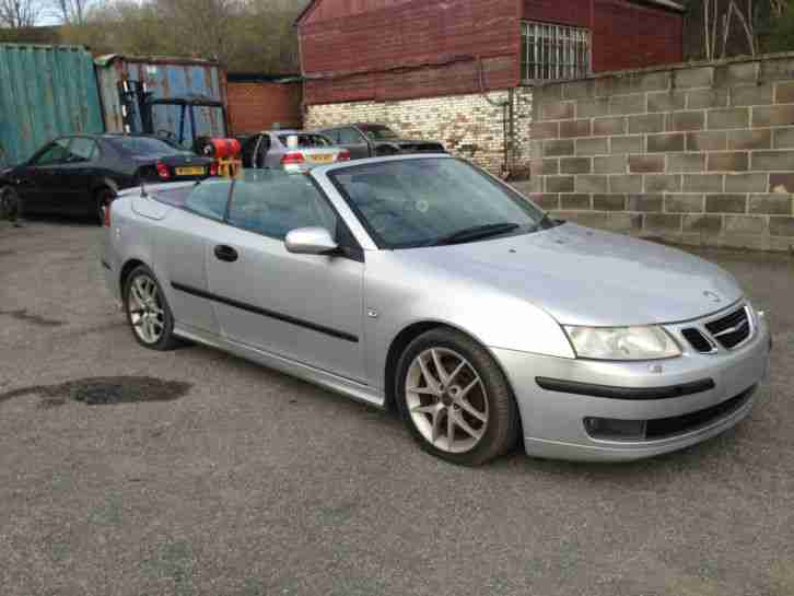 2004 SAAB 9-3 AERO CONVERTIBLE SPARES REPAIRS RUNS NO MOT BMW GOLF AUDI TDI TID