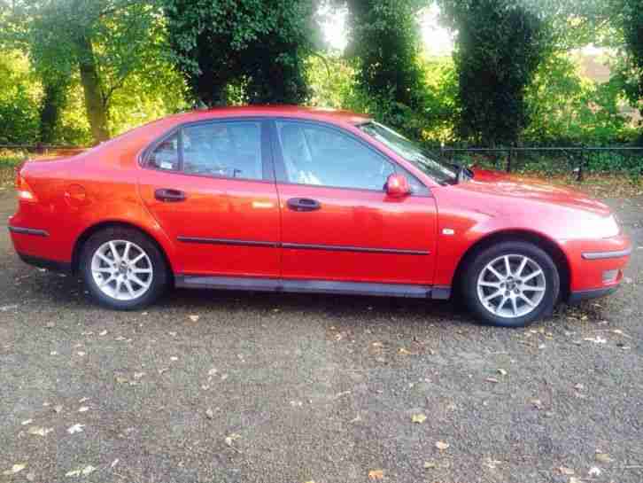 2004 SAAB 9-3 LINEAR SPORT RED No reserve auction No MOT cheap car