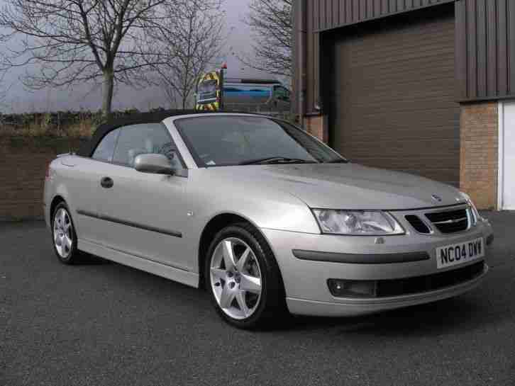 2004 SAAB 9 3 VECTOR 2.0T TURBO MANUAL FOUR SEATER TWO DOOR CONVERTIBLE