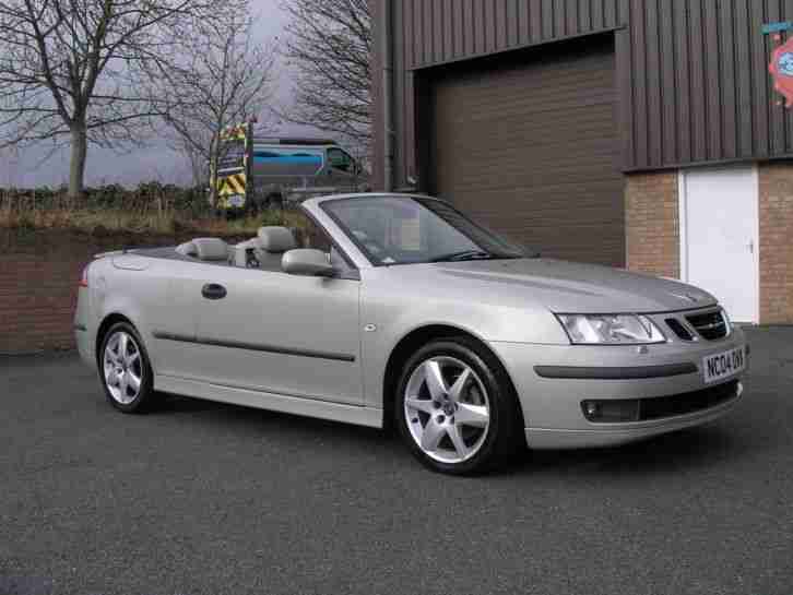 2004 SAAB 9-3 VECTOR 2.0T TURBO MANUAL FOUR SEATER TWO DOOR CONVERTIBLE