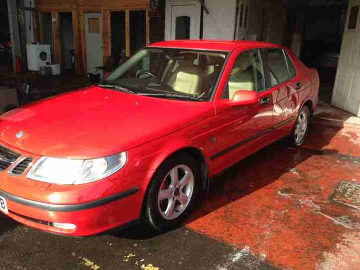 2004 SAAB 9-5 ARC AUTO RED