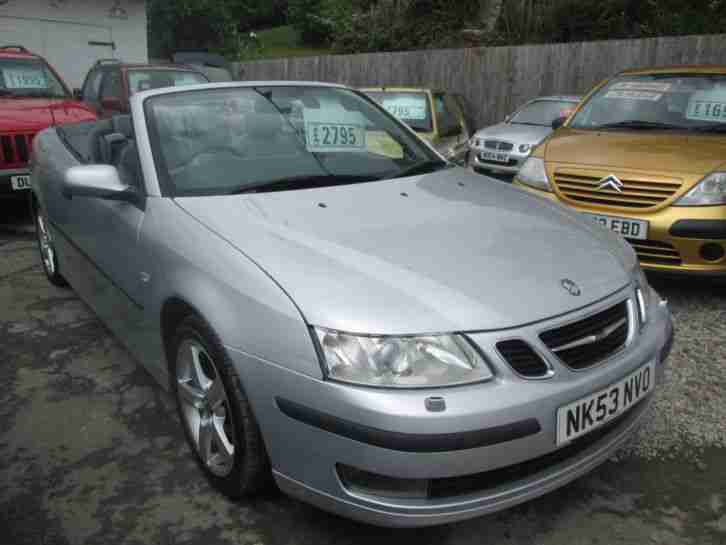 2004 SAAB CONVERTIBLE 2.0T VECTOR SPORT