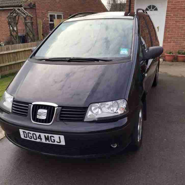 2004 SEAT ALHAMBRA SX TDI 130 BLACK