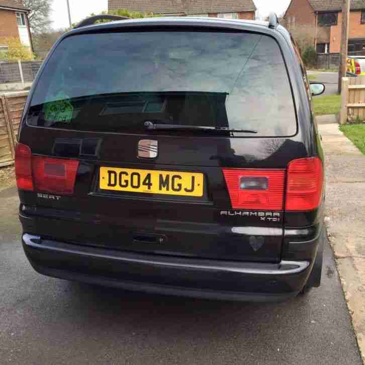 2004 SEAT ALHAMBRA SX TDI 130 BLACK