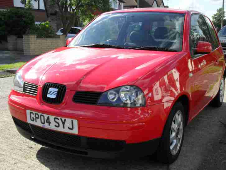 2004 SEAT AROSA S RED