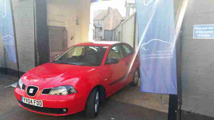 2004 SEAT IBIZA SX RED