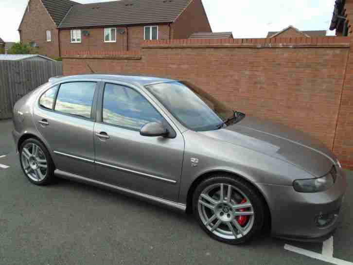 2004 SEAT LEON CUPRA R GREY ONLY 54K MILES RARE HEATED RECARO SEATS STUNNING CAR