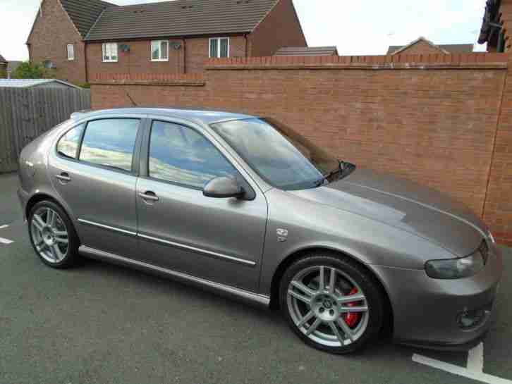 2004 SEAT LEON CUPRA R GREY*ONLY 54K MILES*RARE HEATED RECARO SEATS*STUNNING CAR