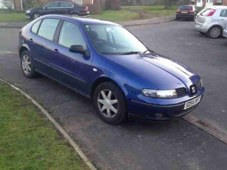 2004 SEAT LEON S 16V BLUE no reserve auction 1p start