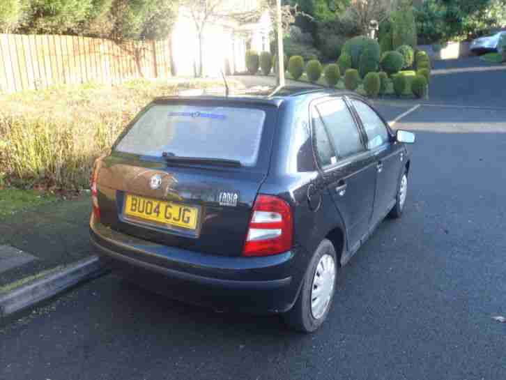 2004 SKODA FABIA CLASSIC 1.2 HTP 64 BLACK