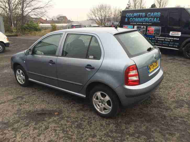 2004 SKODA FABIA COMFORT 1.2 HTP 64 GREY DAMAGED SALVAGE CAT D DRIVE AWAY