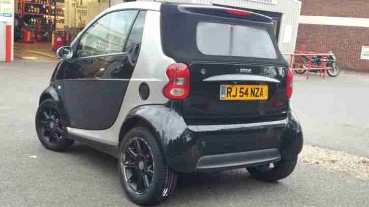 2004 SMART CABRIOLET AUTO SILVER ON BLACK