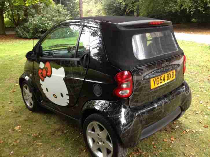 2004 SMART CITY PULSE 61 CONVERTIBLE BLACK "HELLO KITTY" MUST BE SEEN