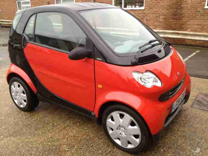 2004 SMART FORTWO PURE 50 AUTO BLACK new MOT MINT