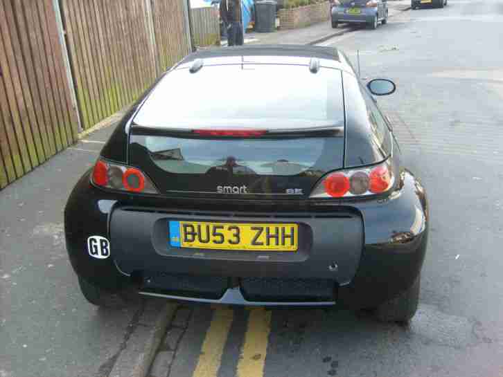 2004 SMART ROADSTER COUPE 80 AUTO(RH BLACK