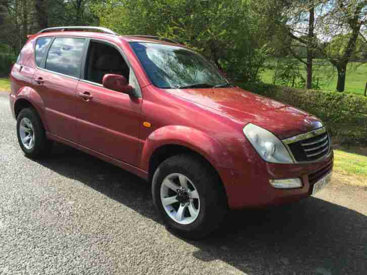 2004 SSANGYONG REXTON RX 290S5 TDI RED SPARES OR REPAIRS DOES DRIVE