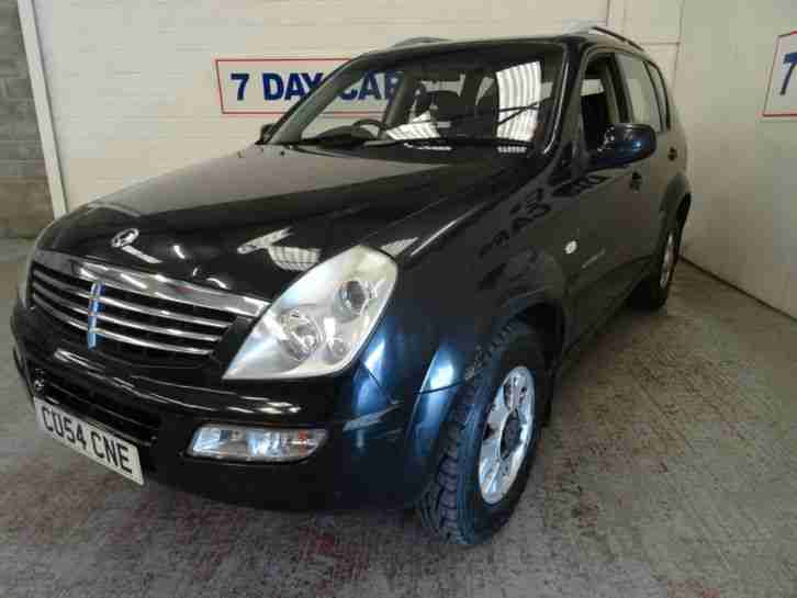 2004 SSANGYONG REXTON RX270 S BLACK 2.7 DIESEL MANUAL 4X4