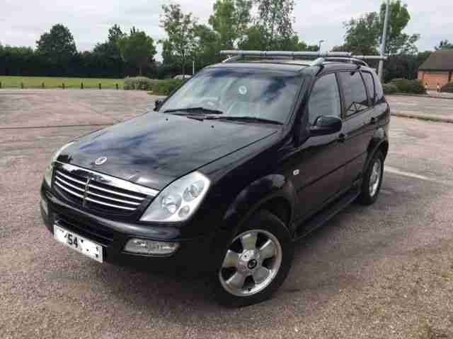 2004 SSANGYONG REXTON RX270 SE5 AUTO BLACK, 4x4, ** NO RESERVE **