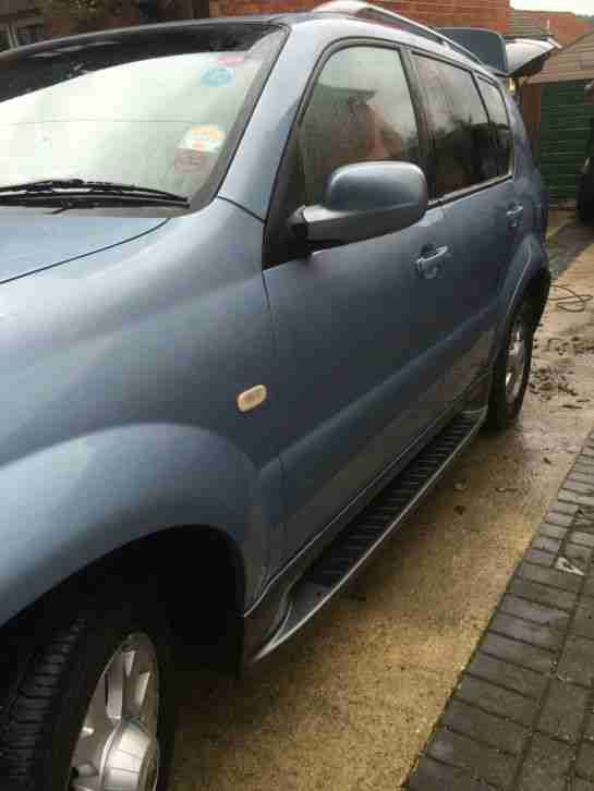 2004 SSANGYONG REXTON RX270 SE5 BLUE