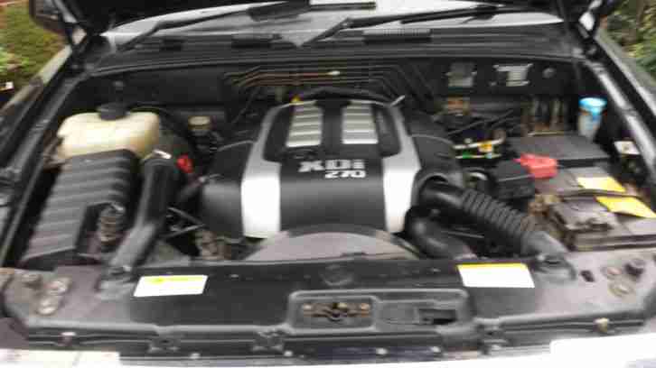 2004 SSANGYONG REXTON RX270 SX5 BLACK