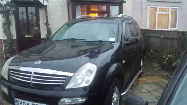 2004 SSANGYONG REXTON RX270 SX5 BLACK 4x4