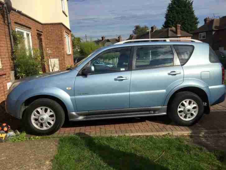 2004 SSANGYONG REXTON RX290 E BLUE SPARE OR REPAIR