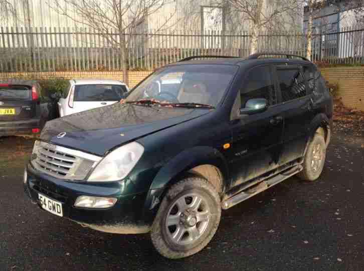 2004 SSANGYONG REXTON RX290SE7 Low Miles 7 SEATS Spares or Repairs