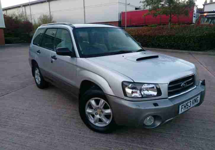 2004 SUBARU FORESTER 2.0 X MANUAL NEW MOT AWD BARGAIN 4X4