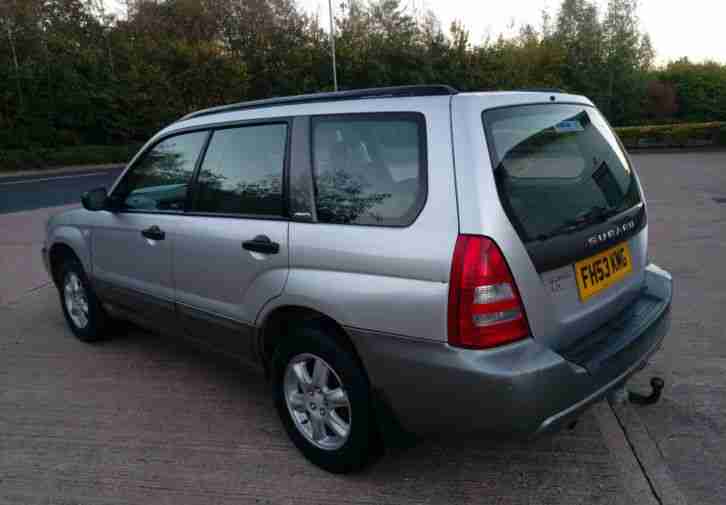 2004 SUBARU FORESTER 2.0 X MANUAL NEW MOT AWD *BARGAIN* 4X4