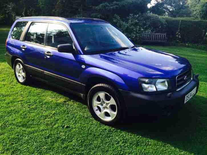 2004 FORESTER X 2.0 ESTATE BLUE GREY