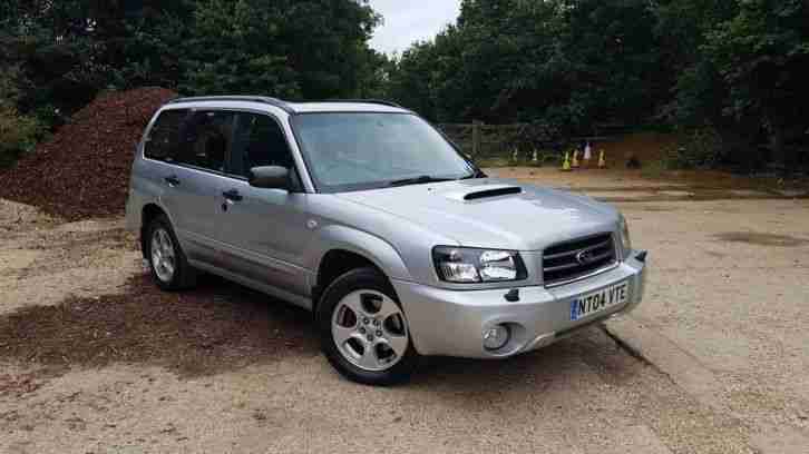 2004 SUBARU FORESTER XT TURBO SILVER