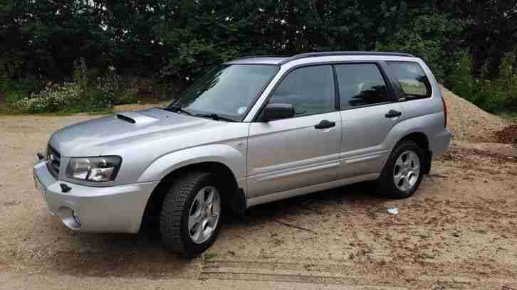 2004 SUBARU FORESTER XT TURBO SILVER