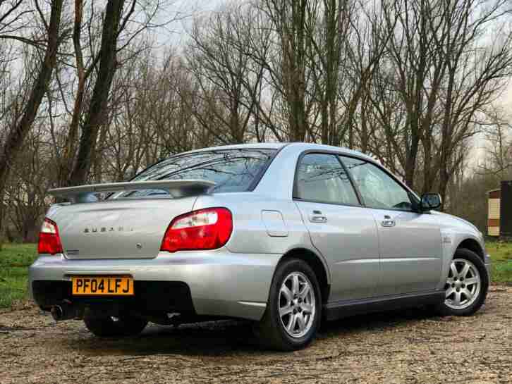 2004 SUBARU IMPREZA 2.0 GX SPORT MANUAL PETROL 4 DOOR SALOON 5 SEATS