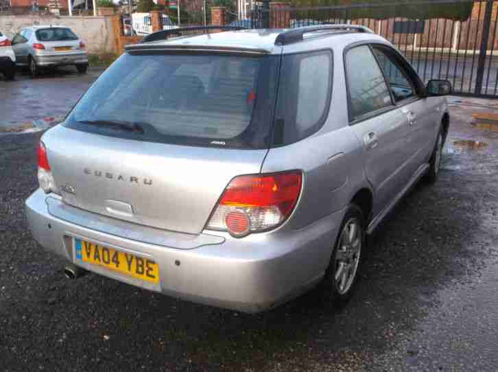 2004 SUBARU IMPREZA GX SPORT AWD A SILVER **ACCIDENT DAMAGED**