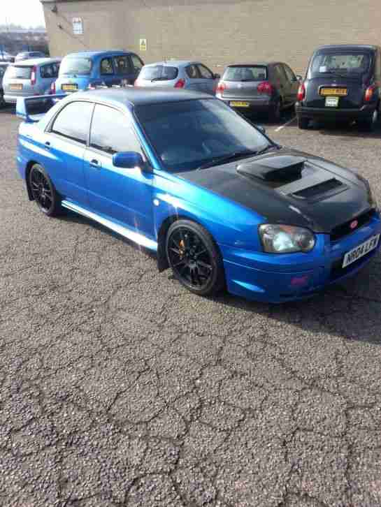 2004 SUBARU IMPREZA WRX-STI TYPE UK BLUE **RARE SPEC WELL MAINTAINED**