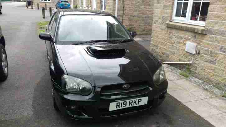 2004 SUBARU IMPREZA WRX TURBO BLACK