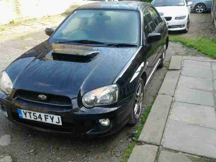 2004 IMPREZA WRX TURBO BLACK