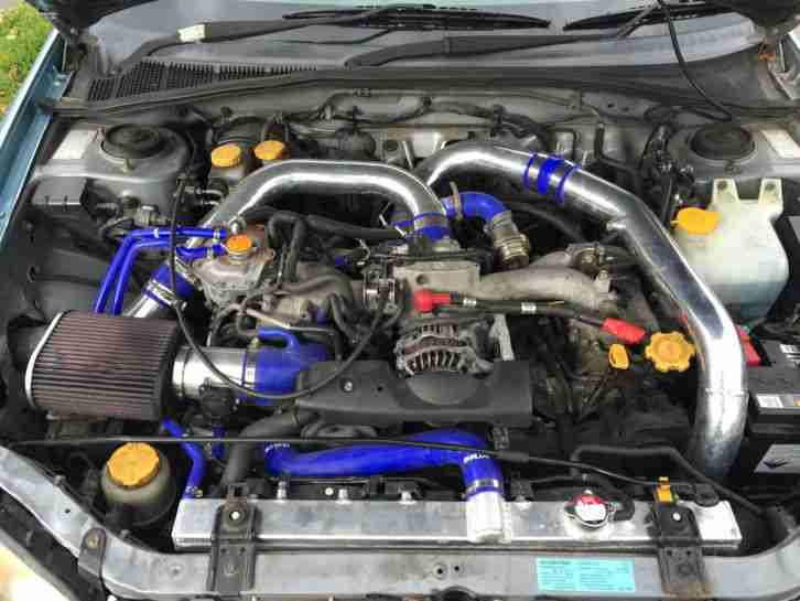 2004 SUBARU IMPREZA WRX TURBO BLUE WAGON MODIFIED PROJECT PX TO CLEAR CAT C!