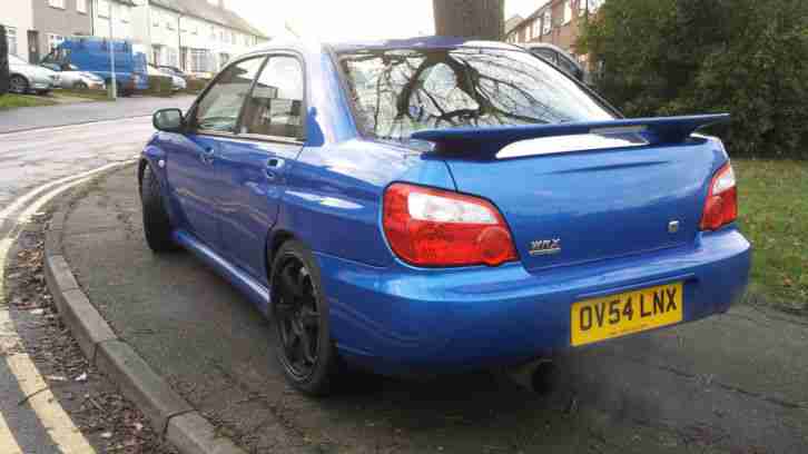 2004 SUBARU IMPREZA WRX TURBO RALLY BLUE 220BHP 1 OWNER MOT JUST PASSED