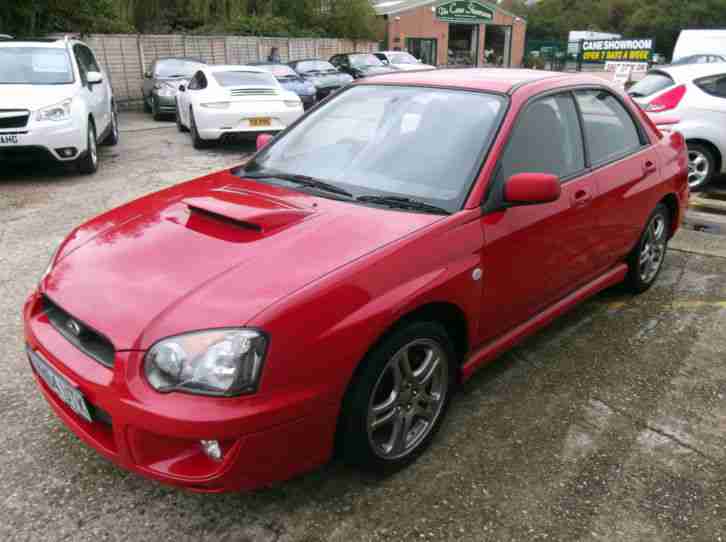 2004 IMPREZA WRX TURBO RED 1 OWNER