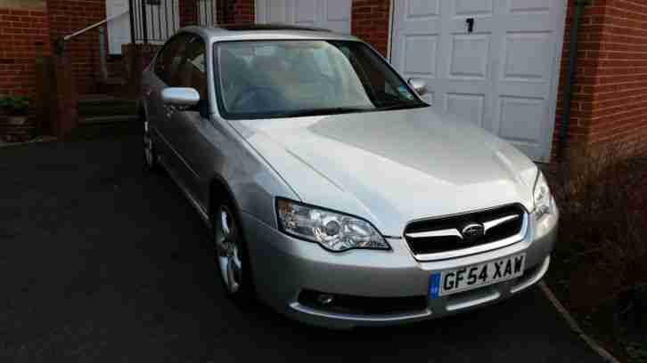 2004 SUBARU LEGACY 3.0 RN AUTO SILVER 4x4 SatNav