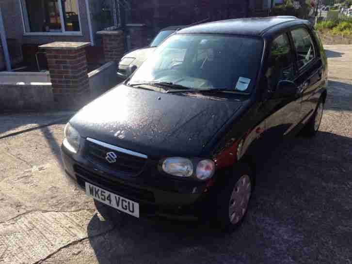 2004 SUZUKI ALTO GL BLACK 40k miles £30 a year tax