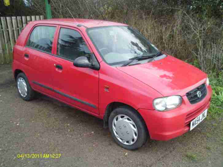 2004 SUZUKI ALTO GL RED